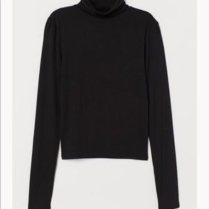 Short Turtleneck Top
